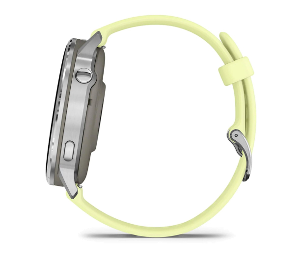 Garmin Venu 4 Silver 45mm z żółtym paskiem - 1363881 - zdjęcie 4